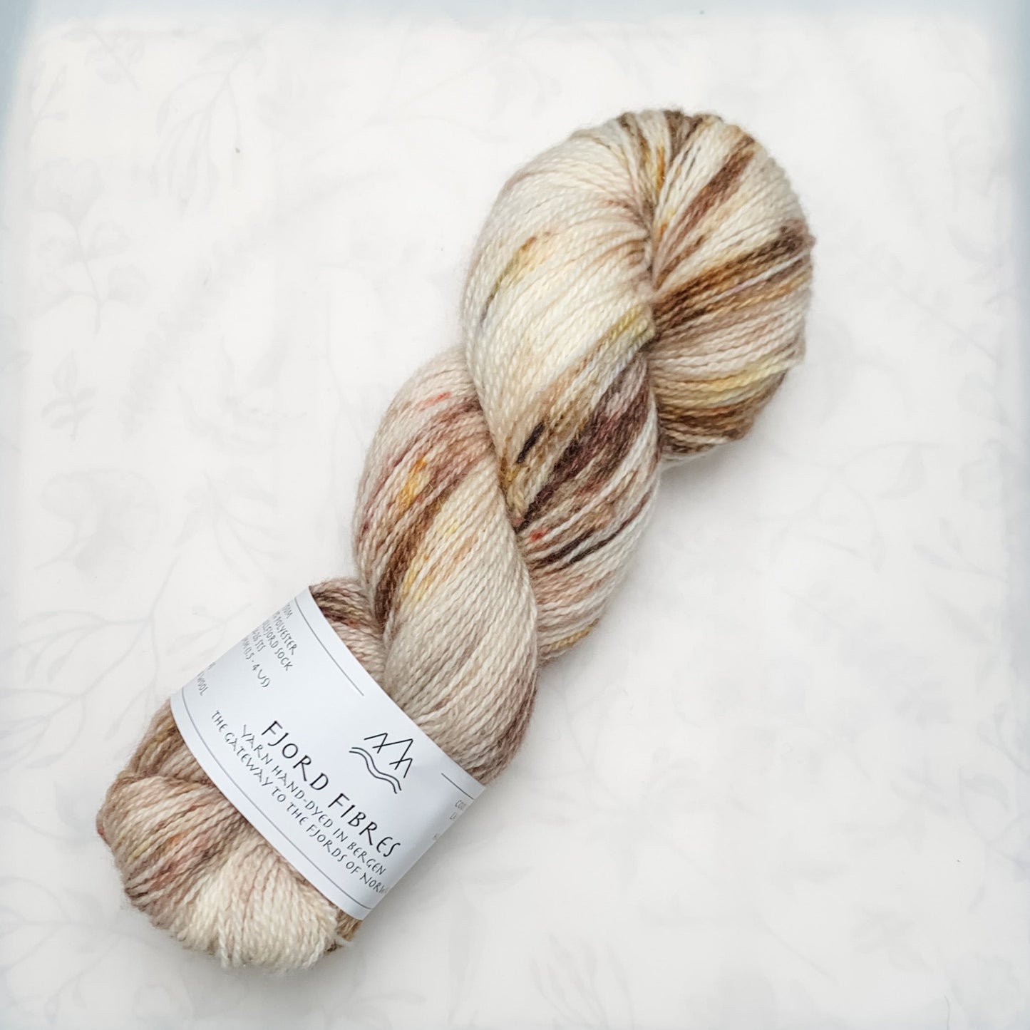 Krokan Is - Trollfjord sock - Hand Dyed Yarn - Variegated Yarn