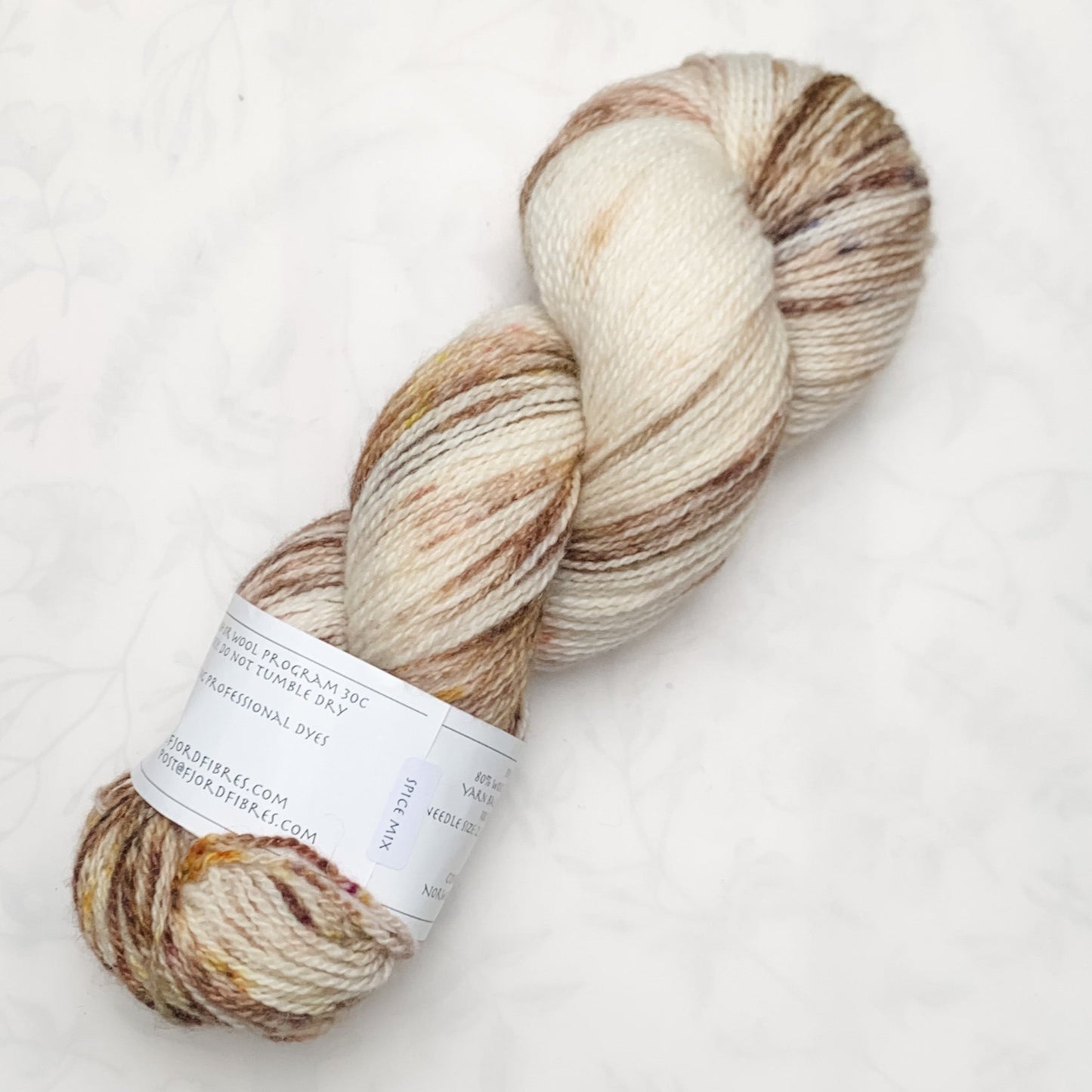 Krokan Is - Trollfjord sock - Hand Dyed Yarn - Variegated Yarn