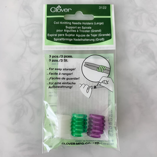 Coil Knitting Needle Holders - Large - Clover