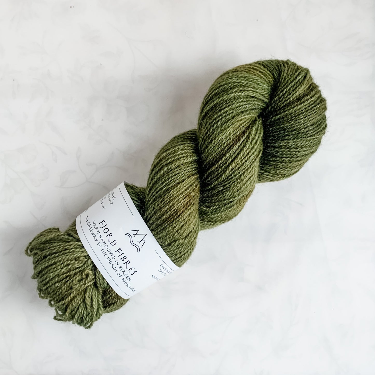 Wilderness - Trollfjord sock - Tonal Yarn - Hand dyed yarn