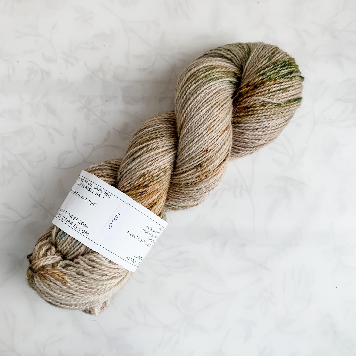 Forage - Trollfjord sock - Hand Dyed Yarn - Variegated Yarn