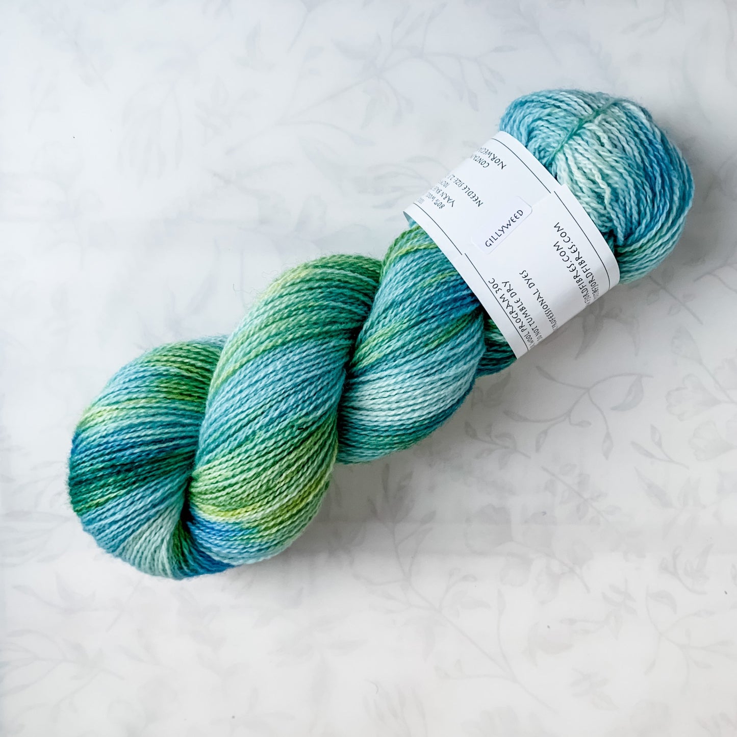 Gillyweed - Trollfjord sock - Hand Dyed Yarn - Variegated Yarn