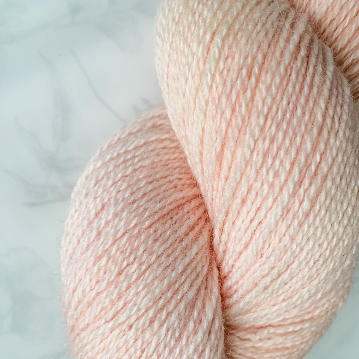 First Blush- Trollfjord sock - Hand Dyed Yarn - Tonal Yarn