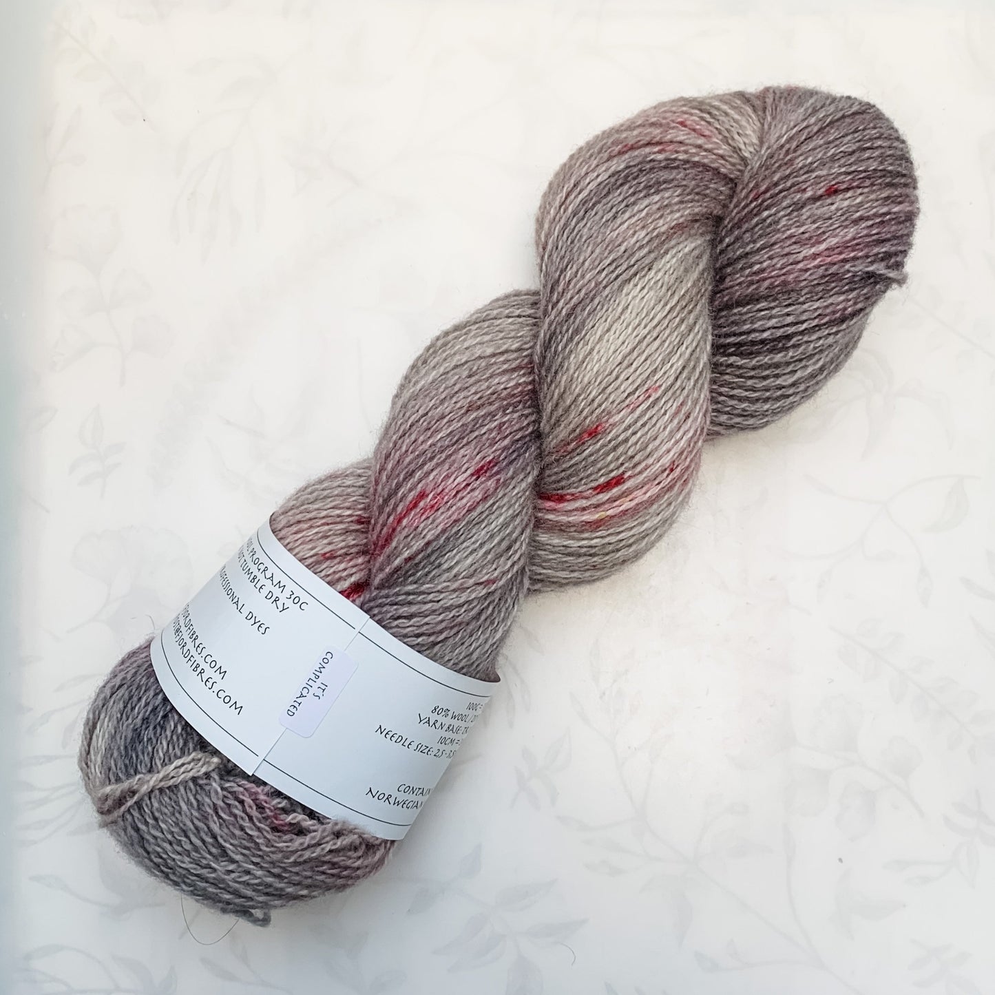 It´s Complicated - Trollfjord sock - Hand Dyed Yarn - Variegated Yarn
