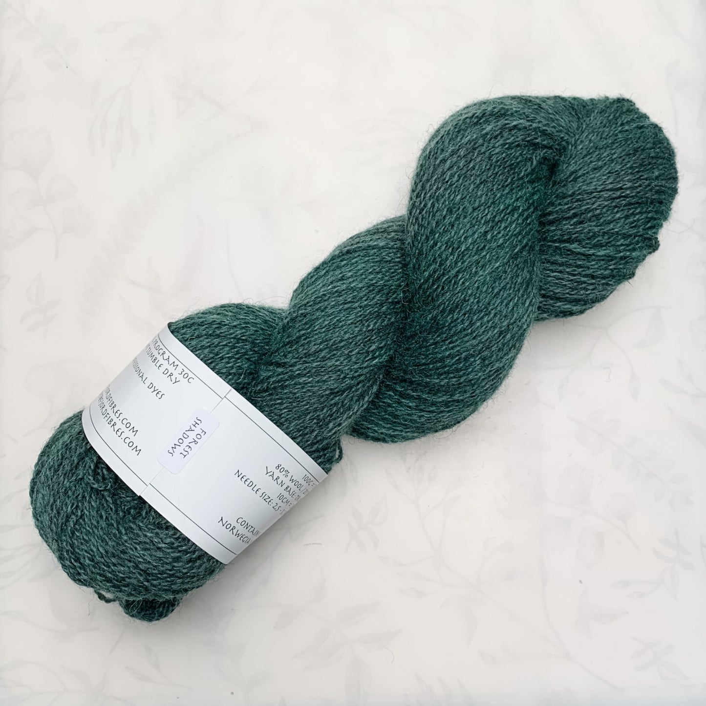Forest Shadows - Trollfjord Sock - Hand Dyed Yarn - Tonal Yarn