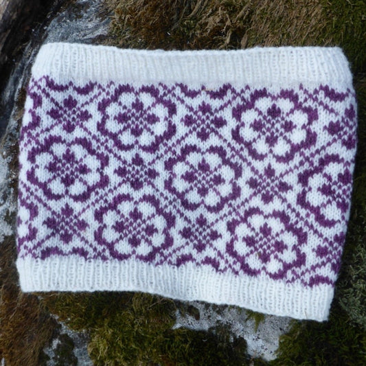 Buska Cowl Pattern Only -  Digital Pattern in English/Norwegian - Norwegian Cowl - Norwegian design