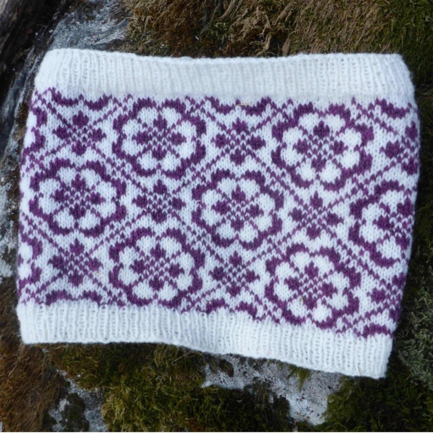 Buska Mittens  and Cowl Set - Pattern Only -  Digital Pattern in English/Norwegian - Norwegian mittens - Norwegian design
