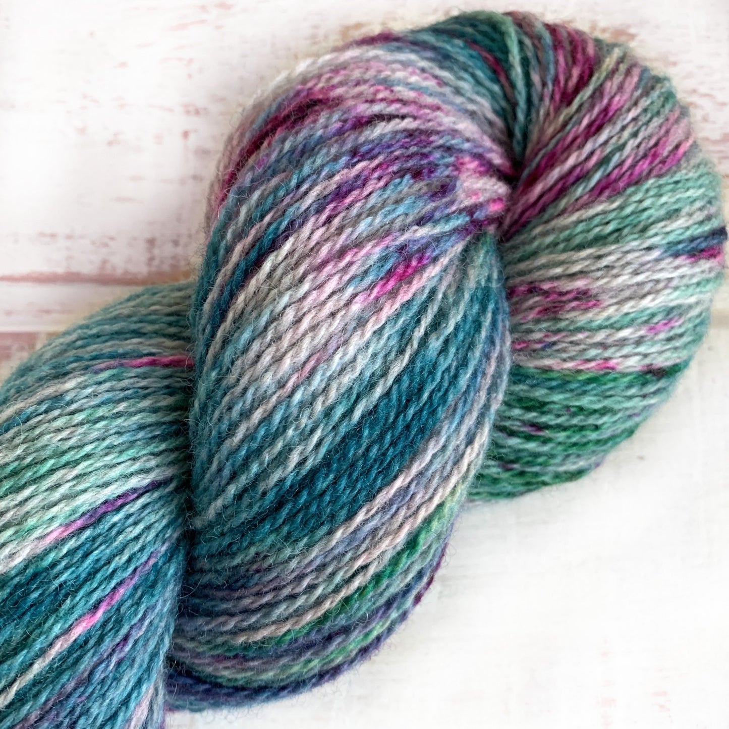 Bubble and Pop - Trollfjord sock - Hand Dyed Yarn - Variegated Yarn
