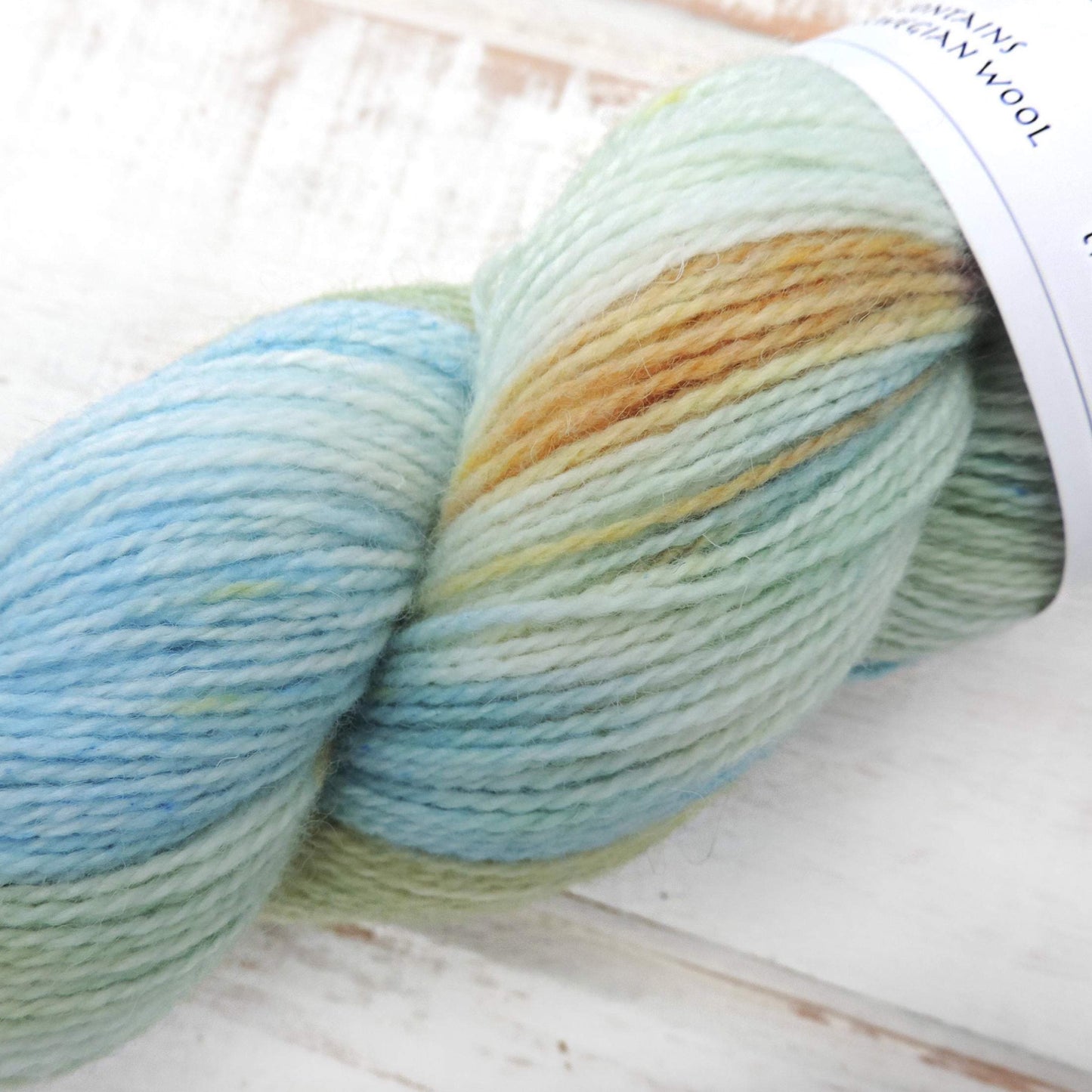 Lakeside Walk - Trollfjord Sock - Hand Dyed Yarn - Variegated Yarn