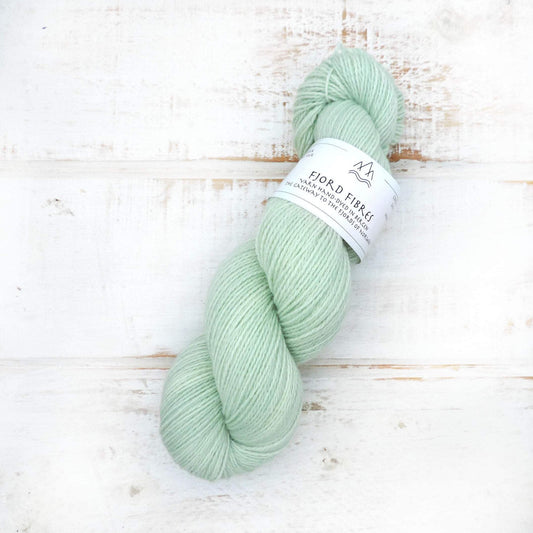 Sage - Trollfjord sock - Hand Dyed Yarn - Tonal Yarn
