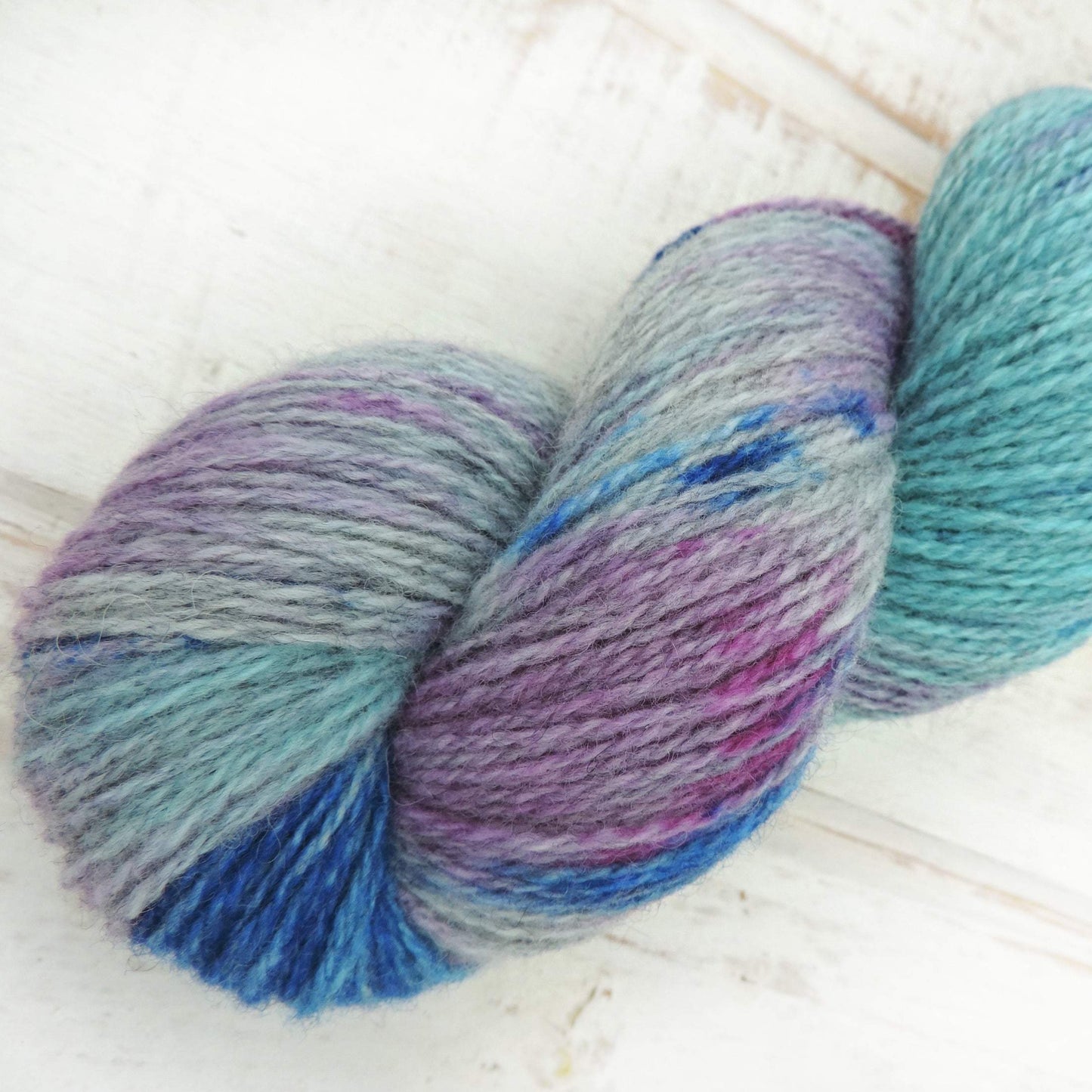 Hidden Jewels - Trollfjord Sock - Hand Dyed Yarn - Variegated Yarn