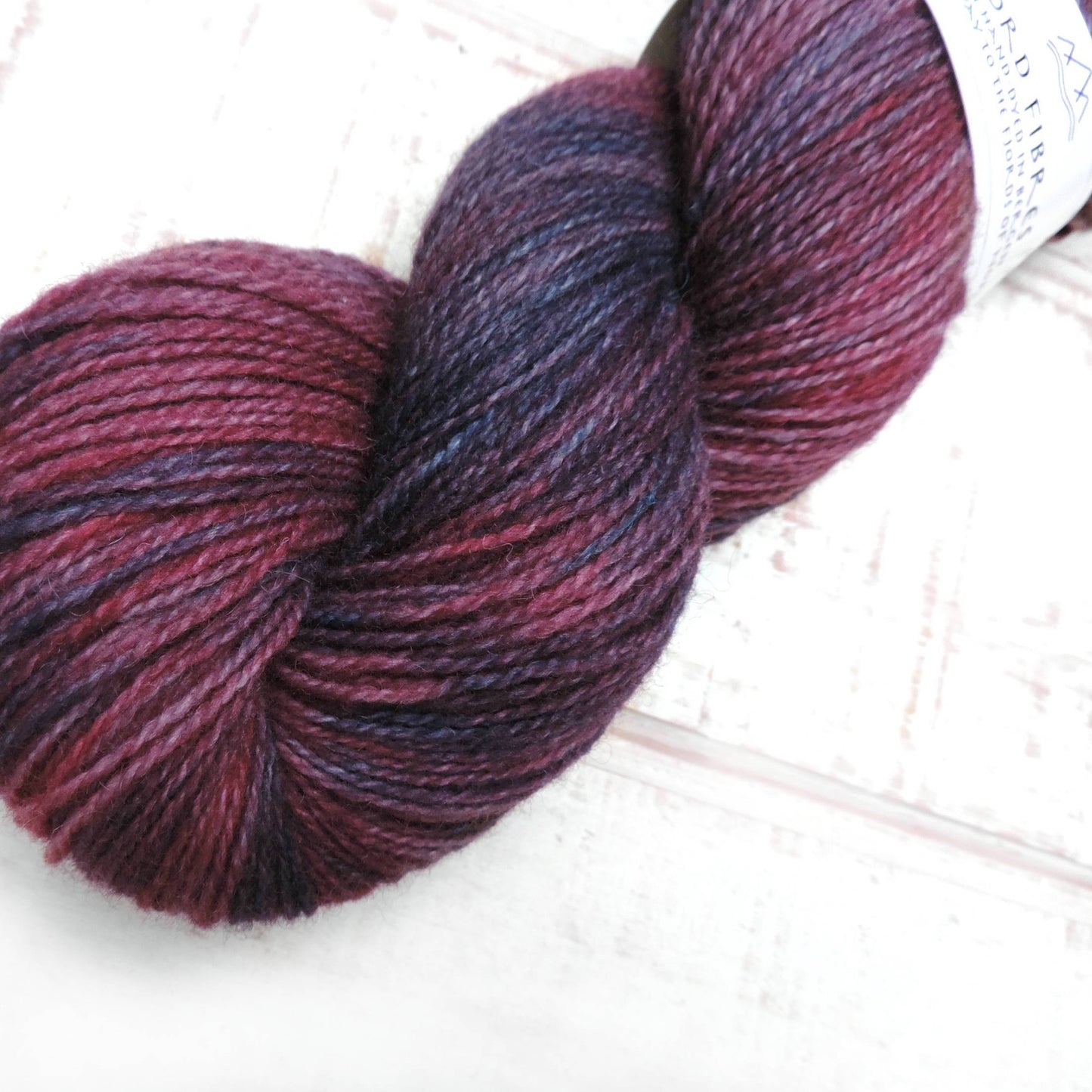 Skogsbær (Forest Berries) - Trollfjord sock - Variegated Yarn - Hand dyed yarn