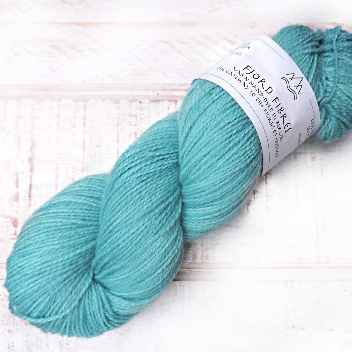 Mermaid Hair - Trollfjord sock - Hand Dyed Yarn - Tonal Yarn