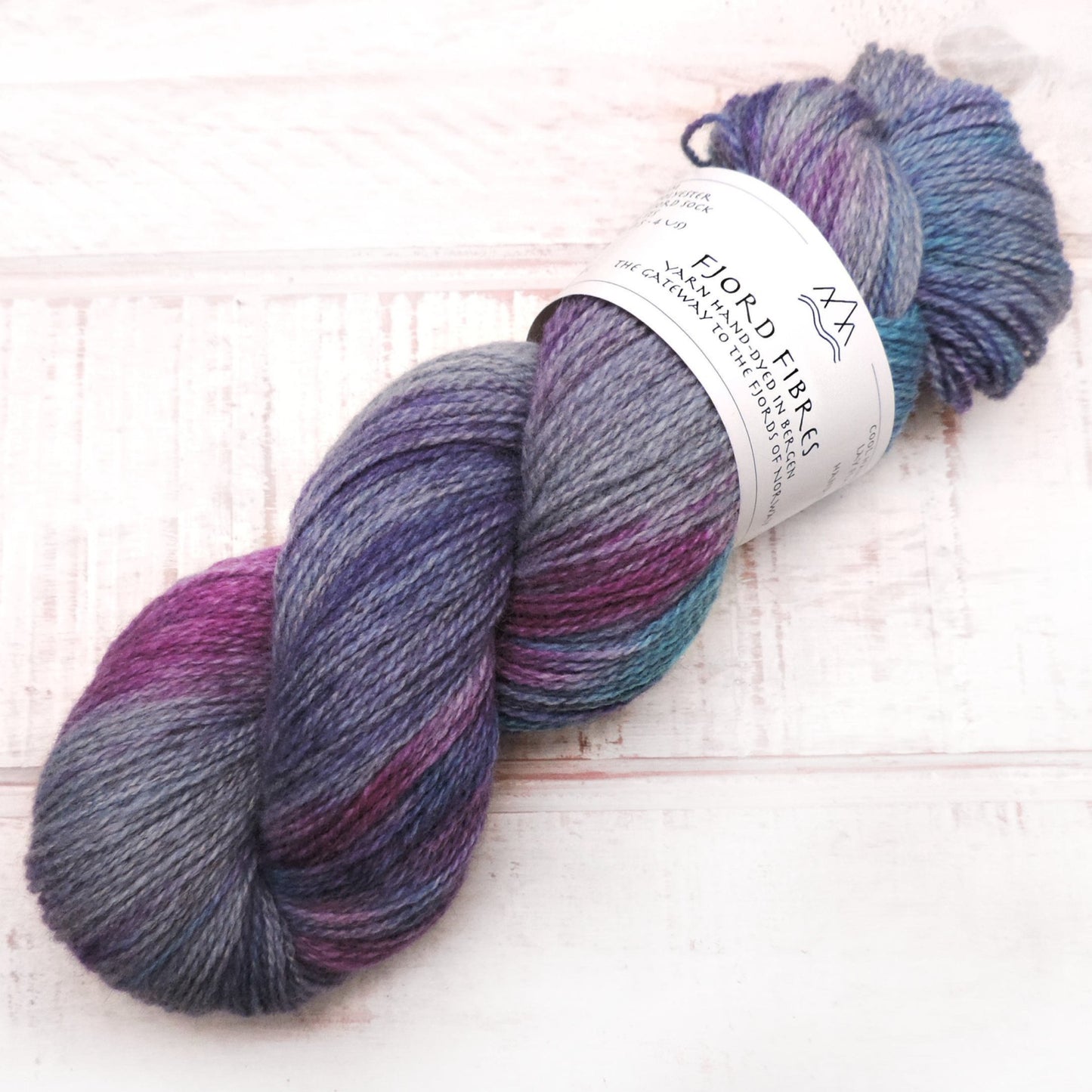 Cosmic Forces - Trollfjord Sock - Variegated Yarn - Hand dyed yarn
