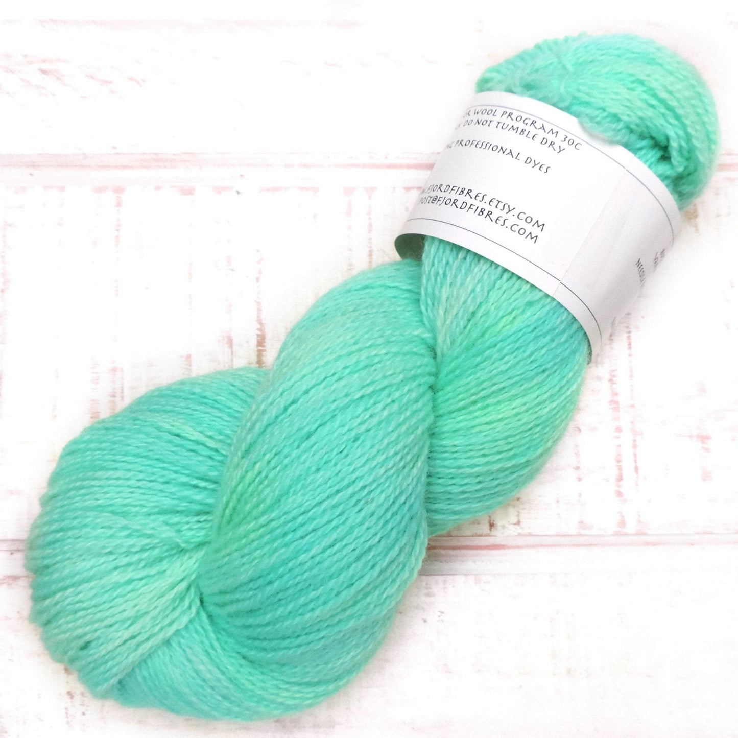 Sea Breeze - Trollfjord Sock - Hand Dyed Yarn - Tonal Yarn