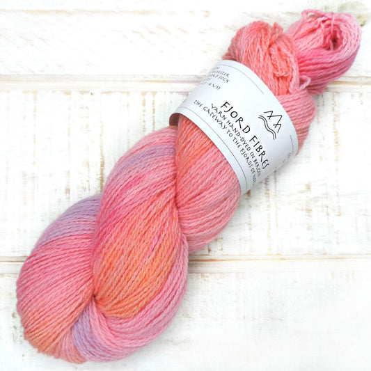 Flower Power - Trollfjord Sock - Hand Dyed Yarn - Variegated Yarn