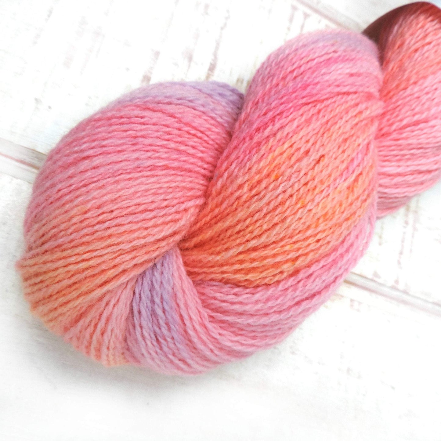 Flower Power - Trollfjord Sock - Hand Dyed Yarn - Variegated Yarn